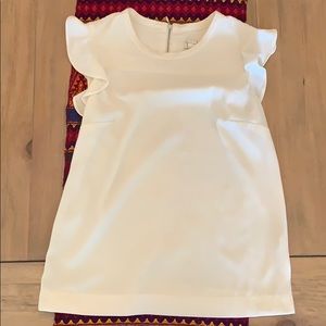 J. Crew Ruffled Sleeve Blouse